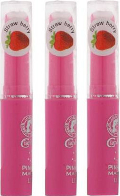 PINNER pink magic lipstick combo Pack of 3(Dark Pink, 3 g)