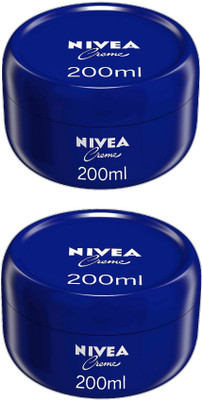 NIVEA Creme 200 ml (Pack of 2) 25(400 ml)