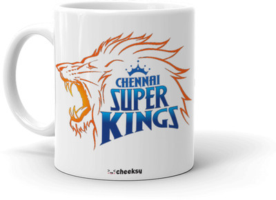 Cheeksy CHK-0055-MUG-SINGLE Ceramic Coffee Mug(300 ml)