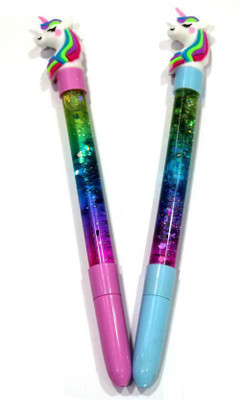 The Little Angels Unicorn Gel Pen Gel Pen(Pack of 2, Ink Color - Blue)
