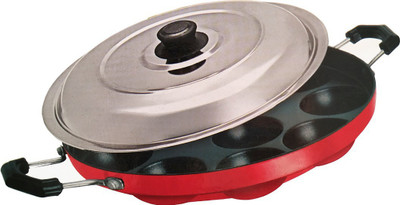 Sahas with Lid 1 L capacity 24 cm diameter(Aluminium, Non-stick)