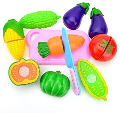 ALLAMWAR Vegetable Kitchen Cutting Toy Early Development and Education Toy for Baby Kids Children