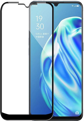 BRENZZ Edge To Edge Tempered Glass for OPPO A16(Pack of 1)