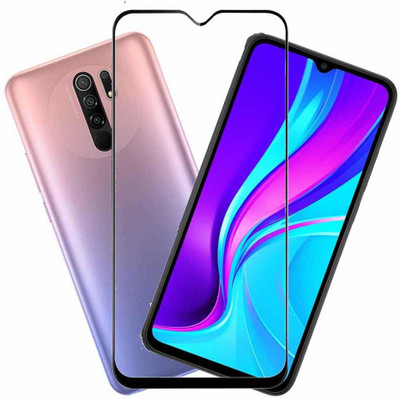 Ravbelli Edge To Edge Tempered Glass for OPPO A15, Oppo A15(Pack of 1)