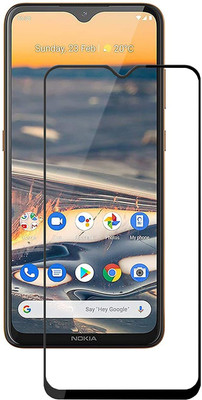 Caseline Edge To Edge Tempered Glass for Nokia 5.3(Pack of 1)