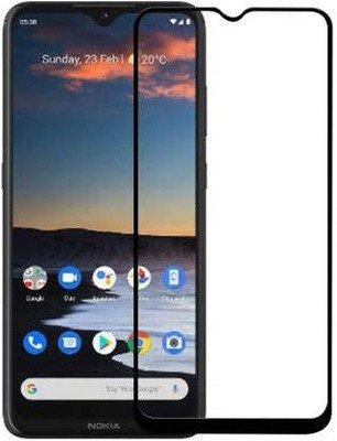 CASEHUNT Edge To Edge Tempered Glass for Nokia 5.3(Pack of 1)