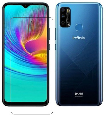 FINCH Front and Back Tempered Glass for Infinix Smart 4 Plus(Pack of 2)