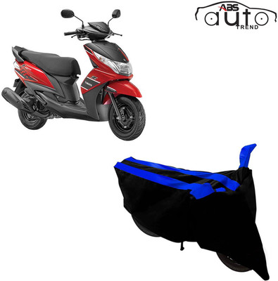 ABS AUTO TREND Two Wheeler Cover for Yamaha(Ray Z, Black, Blue)