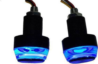 YOUR ONLINE STORE Side LED Indicator Light for Bullet, Royal Enfield, Honda, Yamaha Pulsar 200NS, Rajdoot, Pulsar 135 LS DTS-i, Splender iSMART(White, Blue)