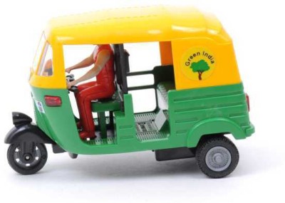 BHB GROUPS CNG Auto Rickshaw Pull Back(Green, Yellow, Pack of: 1)