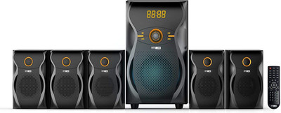 ALTEC LANSING AL-5.1-02 40 W Multimedia Bluetooth Home Theatre System Wired Subwoofer Soundbar Supports Bluetooth,USB,FM Radio (Black, Grey, 5.1 Channel)...
