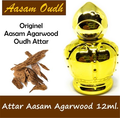 INDRA SUGANDH BHANDAR Assam Oudh Pure & Natural 24 Hour Long Lasting Fragrance Herbal Attar(Oud (agarwood))