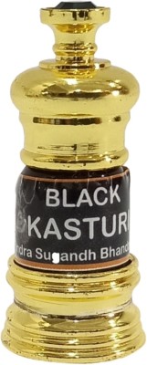 INDRA SUGANDH BHANDAR Black Kasturi Shahi Musky Unique Long Lasting Fragrance Herbal Attar(Gold Musk)