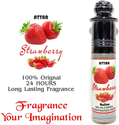 INDRA SUGANDH BHANDAR Fruity Collection - Strawberry Long Lasting Fragrance Floral Attar(Fruity)