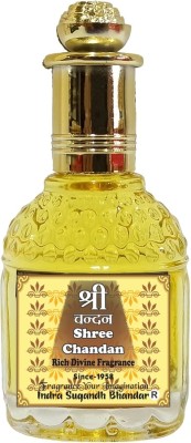 INDRA SUGANDH BHANDAR Shree Mysore Sandal|Chandan Woody & Musky Long Lasting Fragrance roll on Herbal Attar(Woody)