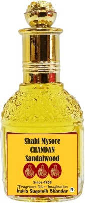INDRA SUGANDH BHANDAR Shahi Mysore Sandal|Chandan Original & Pure Long Lasting Fragrance Herbal Attar(Woody)