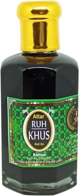 INDRA SUGANDH BHANDAR Ruh Khus Aligarh Natural Bapka Processed Long Lasting Fragrance Floral Attar(Natural)
