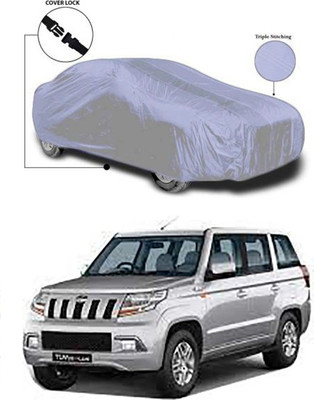 Coverit Car Cover For Mahindra TUV300 (Without Mirror Pockets)(Silver)