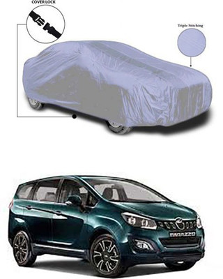 Billseye Car Cover For Mahindra Marazzo (Without Mirror Pockets)(Silver)