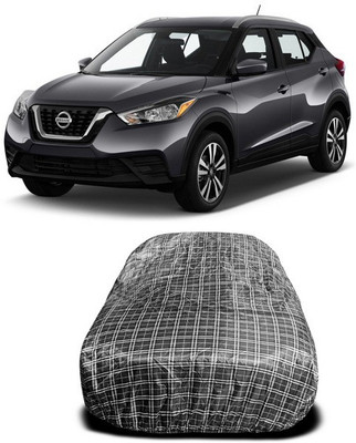 ANTHUB Car Cover For Nissan Kicks (Without Mirror Pockets)(Black)