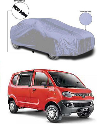 Billseye Car Cover For Mahindra Jeeto (Without Mirror Pockets)(Silver)