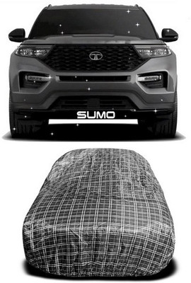 ANTHUB Car Cover For Tata Sumo (Without Mirror Pockets)(Black)