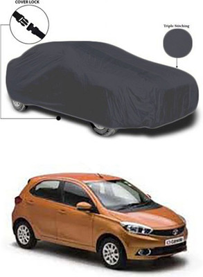 Billseye Car Cover For Tata Tiago (Without Mirror Pockets)(Grey)