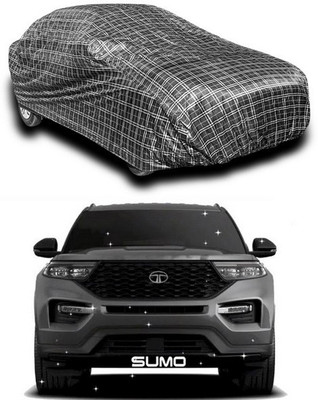 ANTHUB Car Cover For Tata Sumo (Without Mirror Pockets)(Black)