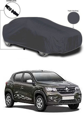 Coverit Car Cover For Renault Kwid (Without Mirror Pockets)(Grey)
