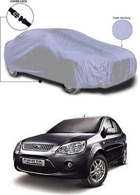 Coverit Car Cover For Ford Fiesta Classic (Without Mirror Pockets)(Silver)