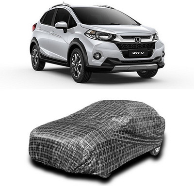 ANTHUB Car Cover For Honda WRV (Without Mirror Pockets)(Black)