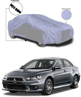Coverit Car Cover For Mitsubishi Lancer (Without Mirror Pockets)(Silver)