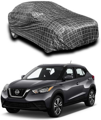 SEBONGO Car Cover For Nissan Kicks (Without Mirror Pockets)(Multicolor)