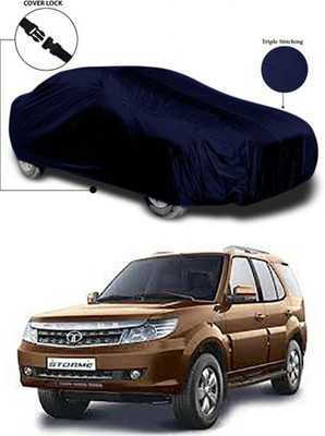 Billseye Car Cover For Tata Safari Storme (Without Mirror Pockets)(Blue)