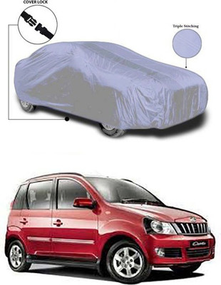 Coverit Car Cover For Mahindra Quanto (Without Mirror Pockets)(Silver)