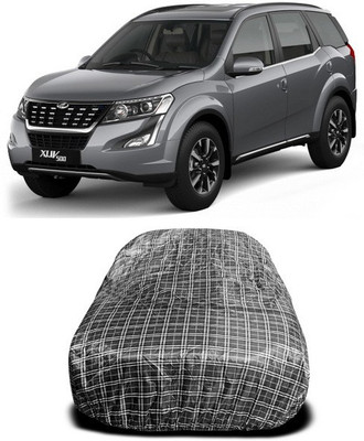 ANTHUB Car Cover For Mahindra XUV 500 (Without Mirror Pockets)(Black)