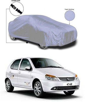 Coverit Car Cover For Tata Indica eV2 (Without Mirror Pockets)(Silver)