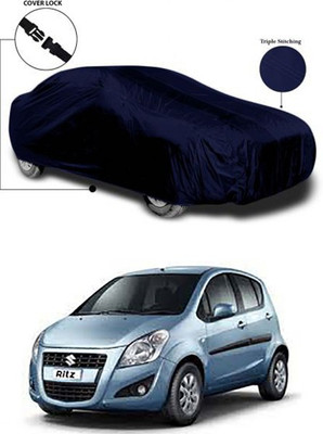 Coverit Car Cover For Maruti Suzuki Ritz (Without Mirror Pockets)(Blue)