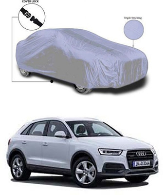 Coverit Car Cover For Audi Q3 (Without Mirror Pockets)(Silver)