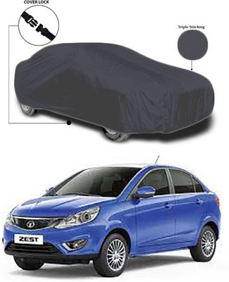 Coverit Car Cover For Tata Zest (Without Mirror Pockets)(Grey)