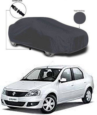 Billseye Car Cover For Mahindra Logan (Without Mirror Pockets)(Grey)