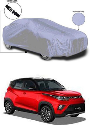 Billseye Car Cover For Mahindra KUV100 (Without Mirror Pockets)(Silver)