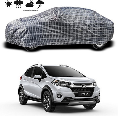 SEBONGO Car Cover For Honda WRV (Without Mirror Pockets)(Multicolor)
