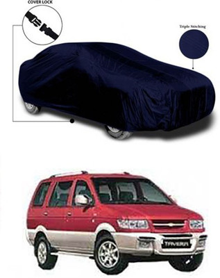 Billseye Car Cover For Chevrolet Tavera (Without Mirror Pockets)(Blue)