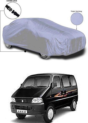 Coverit Car Cover For Maruti Suzuki Eeco (Without Mirror Pockets)(Silver)