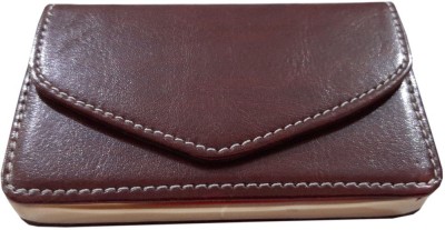 Productmine 10 Card Holder(Set of 1, Brown)
