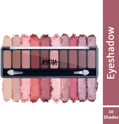 NYKAA 10-in-1 Eyeshadow Palette - Sundowner Stunner 12 g(Multicolor)