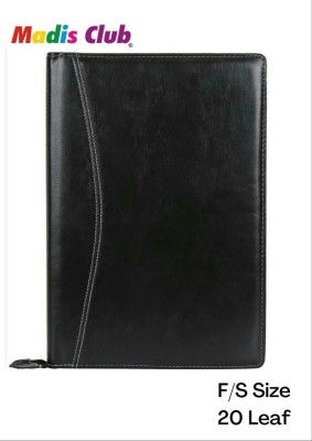 madisclub LEATHER A4(Set Of 1, Black)