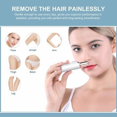 Ramya beauty care EXPORT Lipstick Shape Electronic Facial Hair Remover Wax(1 Strips)