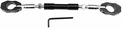 EncyKick Universal Adjustable Motorcycle Handlebar/Handle Rod Cross Bar Handle Bar(Black)
